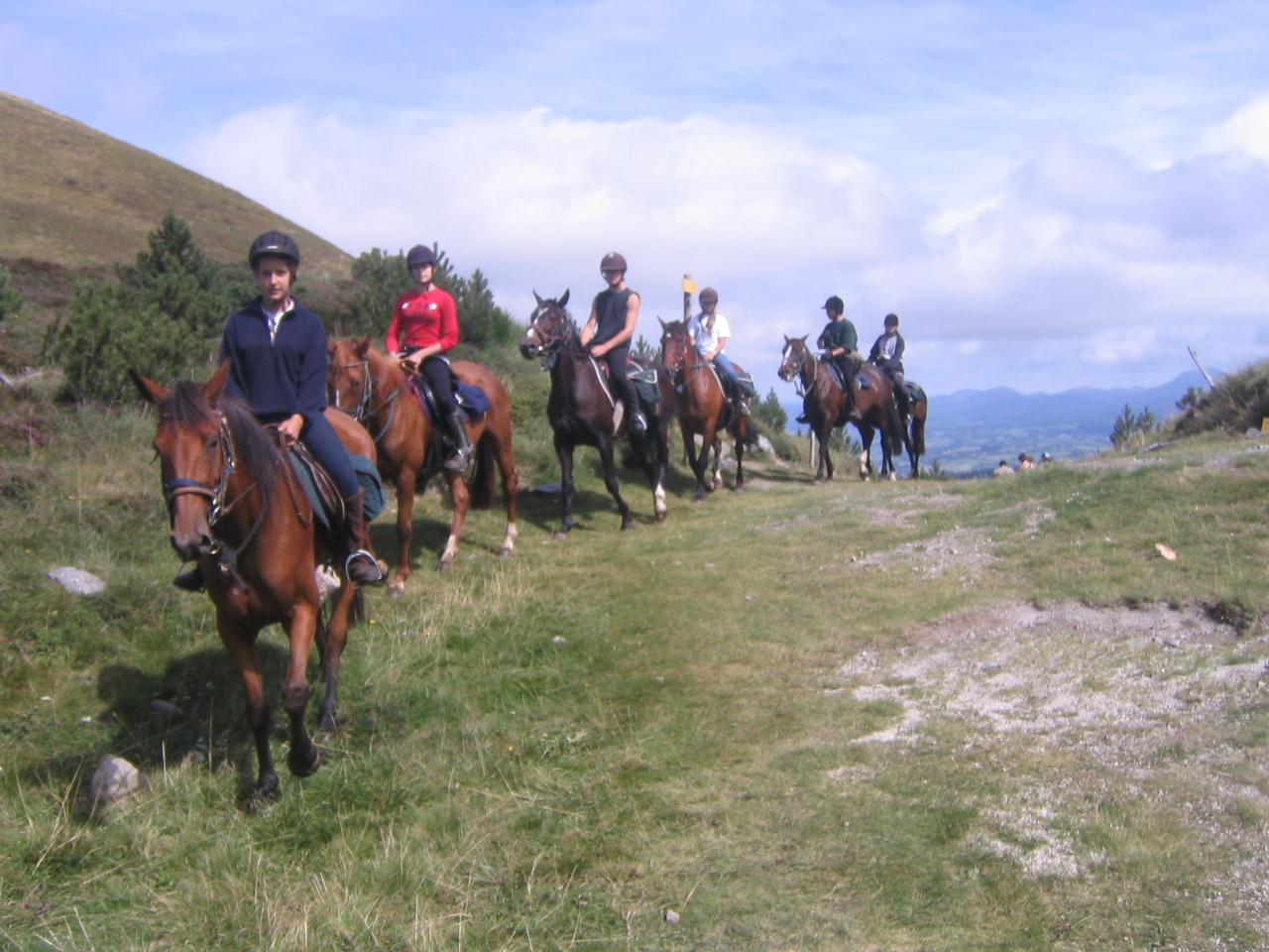 col de l'huire (massif du sancy)