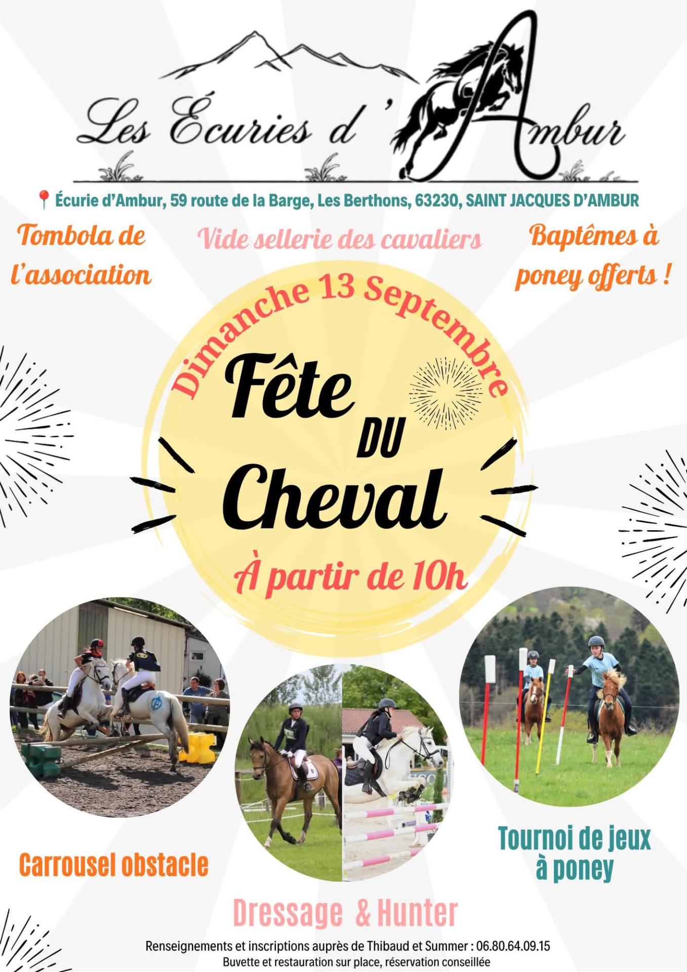 Afiche fete du cheval 2026